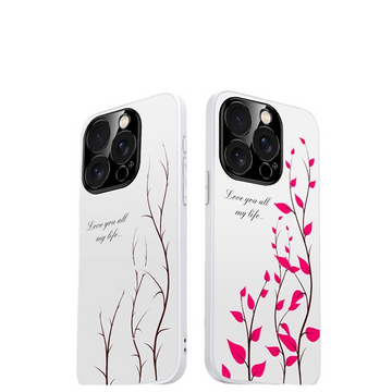 TPU Printing Ultraviolet Discoloration UV Light Conversion Matte Case For IPhone