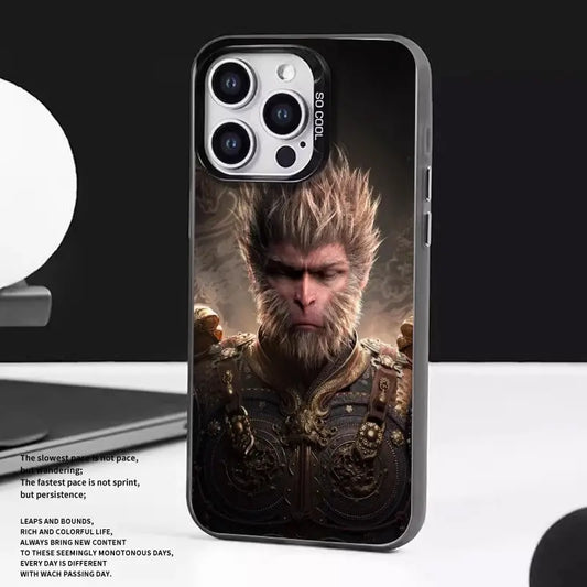 Black Myth Wukong Game TPU Phone Case For iPhone