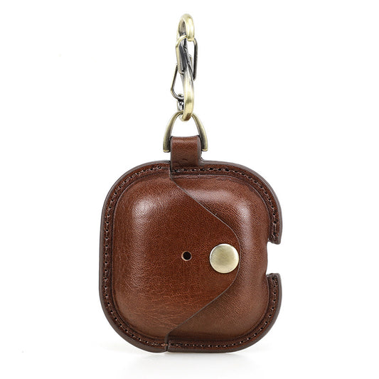 Leather Earphone Case For Airpods 4