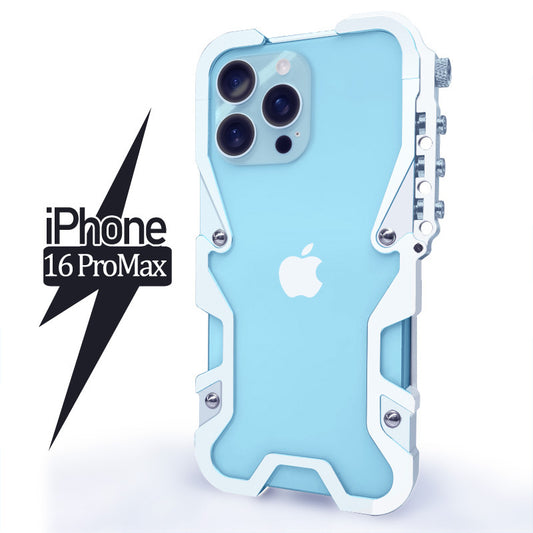 Luxury Metal Aluminum Bumper Armor Case For iPhone