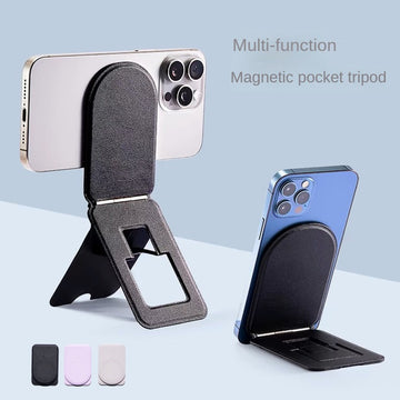 Magnetic Cell Phone Holder Foldable Mobile Phone Stand Adjustable Desktop Holder Desktop Bracket