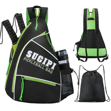 Sports Sling Bag Pickleball Backpack For Men Women
