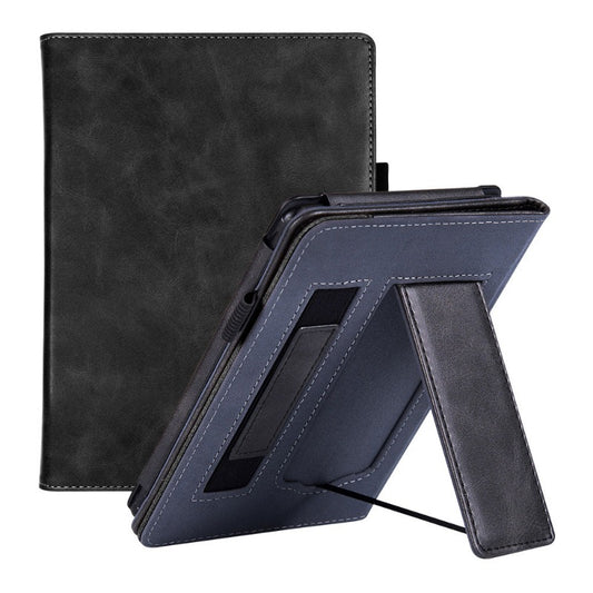 PU Leather Folio Sleeve Stand Case WIth Hand Strap For 6.8" Kindle Paperwhite