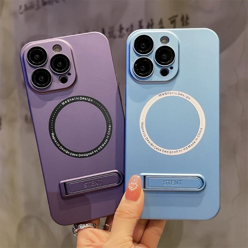 Luxury Phone Case Magnetic For Magsafe Wireless Charge Phone Case